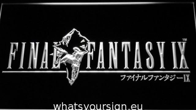 Final Fantasy IX LED Neon Sign смотреть онлайн