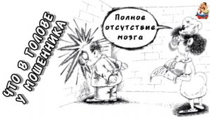 ЧТО В ГОЛОВЕ У МОШЕННИКА