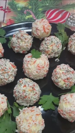 Вкусная ЗАКУСКА на праздничный стол  #shorts #рецепт #food #еда #салат #salad #snacks