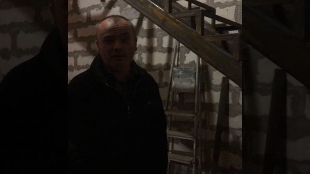 Отзыв от Сергея.. Каркас лестницы под полную отделку... смотреть онлайн