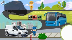 АВТОМОБИЛИ для детей. Весёлая и обучающая игра для детей. Мультики для малышей