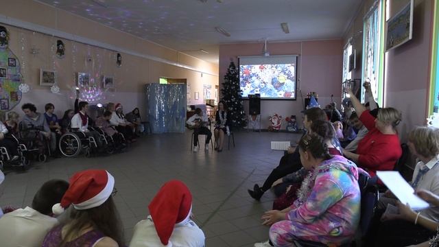 Новогодний праздник "Новогодний калейдоскоп" для 5-12 классов смотреть онлайн