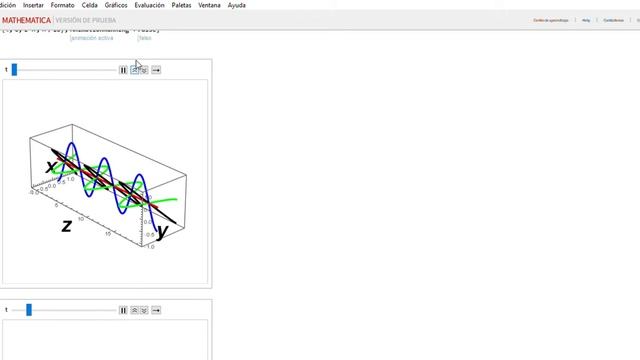 Generación de ondas Wolfram Mathematica