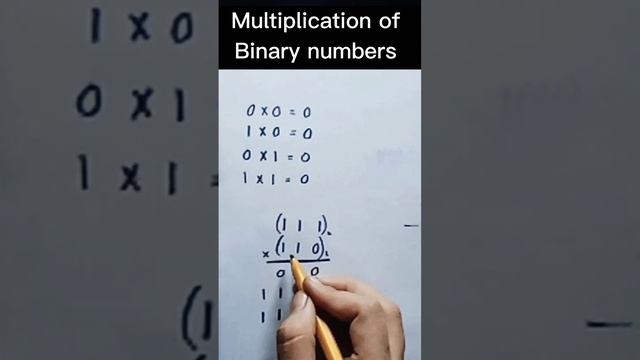 Multiplication of Binary Numbers||#short