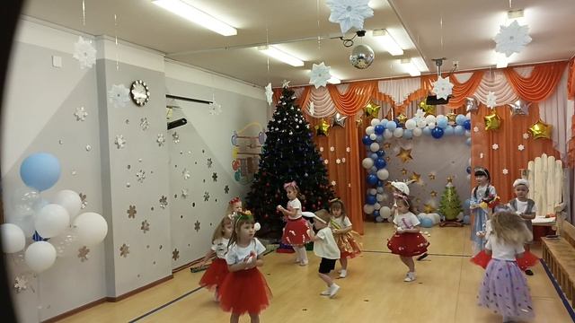 Елена Фищукова. танец со снежными комочками. дети 3 лет.mp4 смотреть онлайн