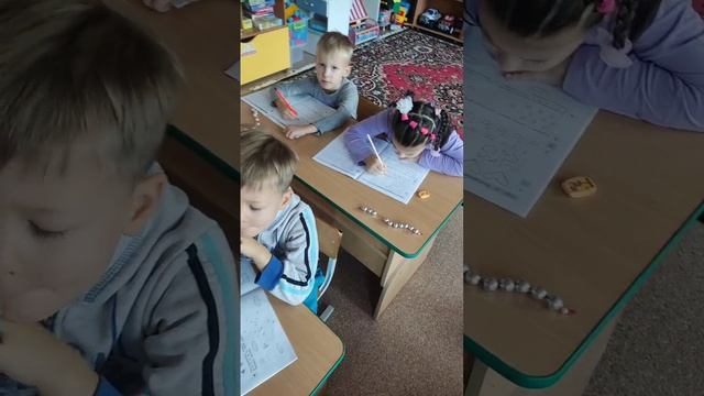 Урок в детском саду №118, 16 группа, декабрь 2023 (5 лет)