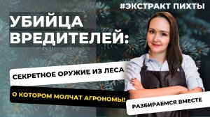 🌿 ЭКСТРАКТ ПИХТЫ в садоводстве: защита, стимуляция роста и борьба с вредителями! 🌿