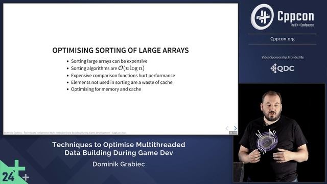 C++ Game Development - Techniques to Optimise Multithreaded Data Building - Dominik Grabiec - CppCon