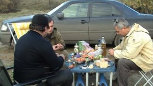 Рыбалка на реке Омь . Варим раков .