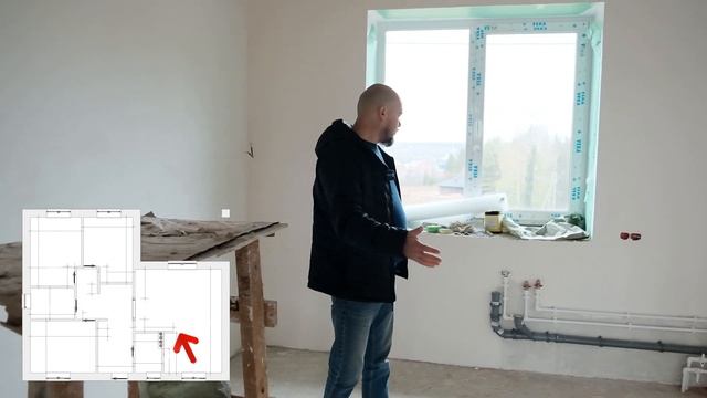 Одноэтажный кирпичный дом за 3.800.000 руб. Небольшой блиц обзор бюджетного дома. Удачный дом.