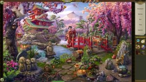 Hidden City Поиск скрытых предметов. Японский сад (Слова). Прохождение от SAFа