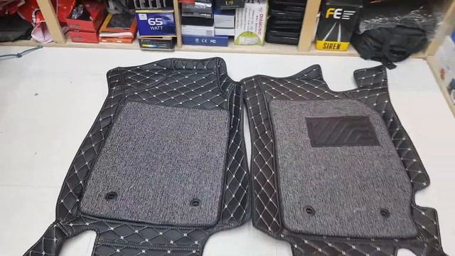 Floor Matt 7D Grass Cubic Design Complete Fitting Honda BRV смотреть онлайн