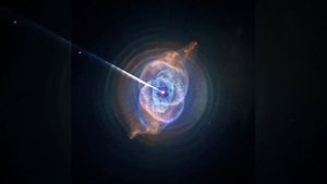 Cat eye nebula data sonification.