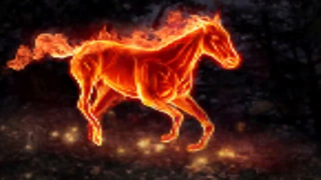 Футаж для видеомонтажа огненый конь смотреть онлайн