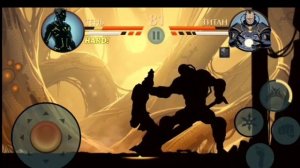 финал shadow fight 2 тень против титана