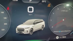 ●Калибровка нулевой точки датчика положения руля ● Jaecoo J8 ● SAS ● ESP ● ABS