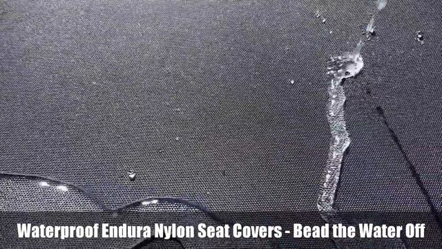 Water Proof Seat Covers Custom-Made For A Perfect Fit