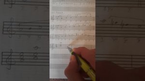 Сольфеджио 5(8). Построение минорной гаммы (3 вида) и главных трезвучий с обращениями