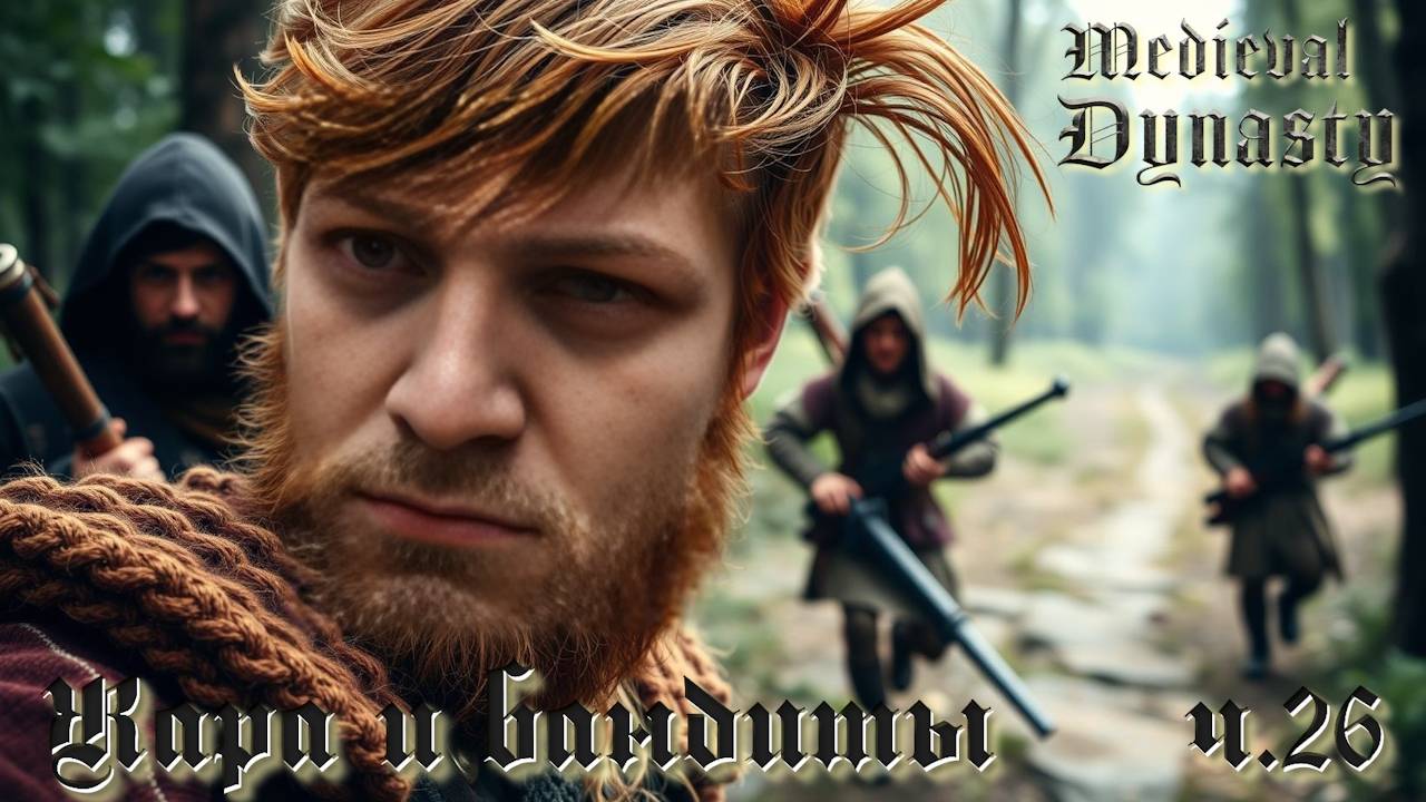 Medieval Dynasty #26 Жара и бандиты достали Расимира! Чем заняться?