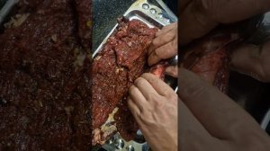 Рулет из косули с лосем