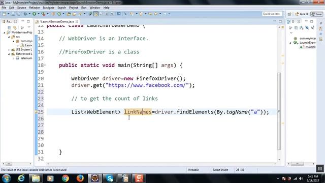 How to get all Links of webpage in Selenium WebDriver | Selenium Interview Questions