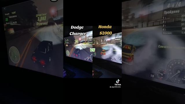 Кто Победитель? Дрифта Dodge Charger R\T VS Honda S2000 в NFS.Underground 2 (2004)