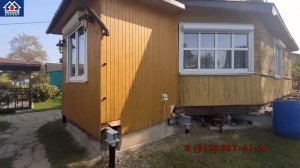 Подъем дома 6x11 в Михайловском. Подъем при помощи винтовых свай и двутавровой балки. Замена пола