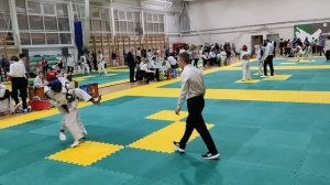 Настоящий бой тхэквондо. Подростки. Соревнование спортивных школ Подмосковья. 20012024. Часть 3.