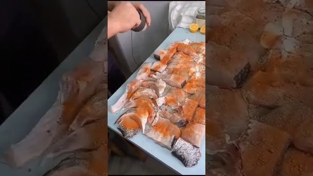Шашлык из форели по армянски.