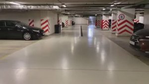 Подземный паркинг. Замена полимерного покрытия пола на полиуретанцементное