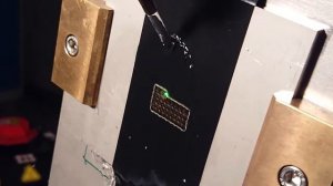 Laser Shock Peening in slow motion