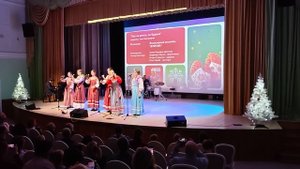 Ансамбль «Дуброва», выступление на новогоднем отчётном концерте ДШИ им. И. Ф. Стравинского