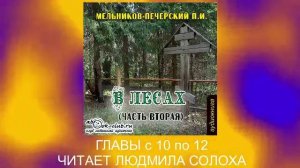 02.04 П. И. Мельников - Печерский "В лесах" (часть 2, главы с 10 по 12)