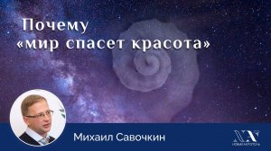 Михаил Савочкин. «Почему „мир спасёт красота“»