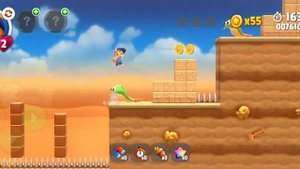 Super Dino Run (Super Bino Go) - World 2-1