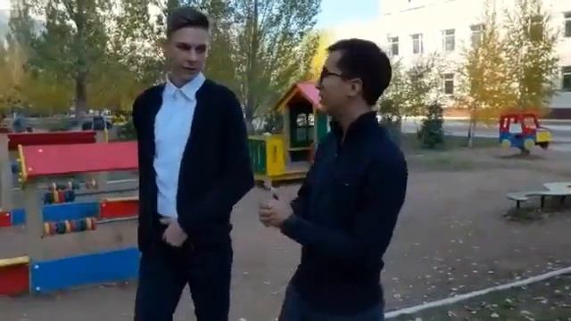 Интервью с президентом ученического самоуправления РФМШ в г.Астана - Ежовым Артемом