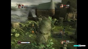 Играю в Гарри Поттер и Кубок огня #4 (PS2)