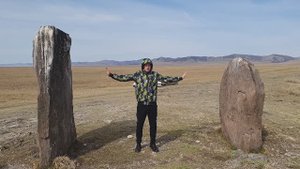 Долина Царей Хакасия Большой Салбыкский курган и гора Солнца