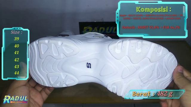 Sepatu Sneaker Pria Skechers D'Lites 3.0 Dardax White Original смотреть онлайн