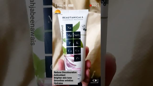 Beautanicals Hand cream| hand care #oriflame #skincare #antiaging #naturalingredients