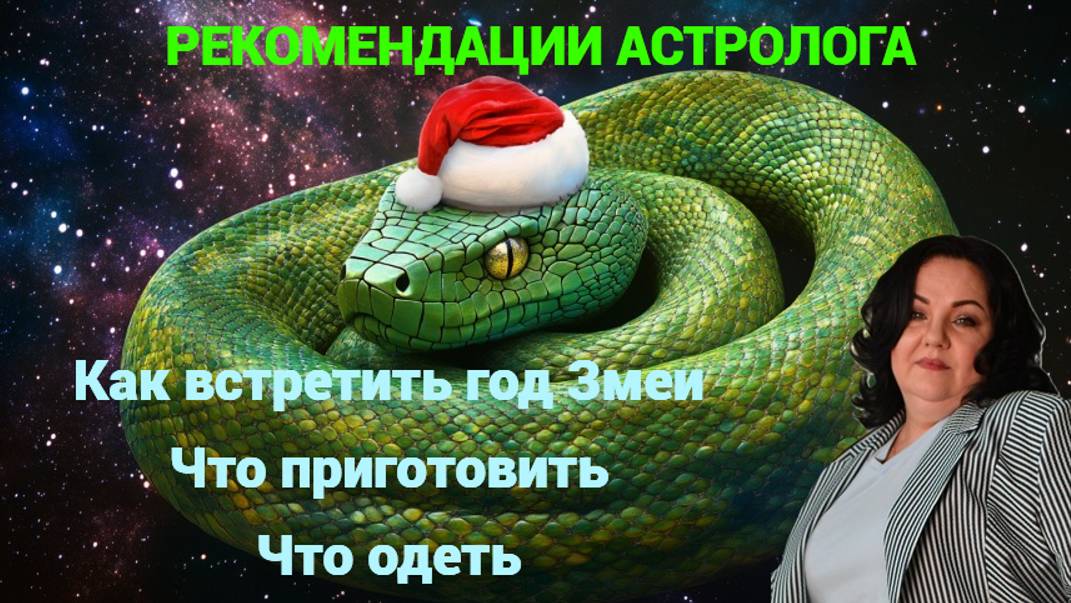 Как встречать год Змеи. Что одеть. Что приготовить