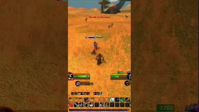 Милихант против элитки в World of Warcraft Classic #worldofwarcraft #warcraft #wowhc