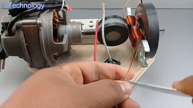 Free Electricity Generator 4000w With Magnetic Tools Use 220v Fan Motor