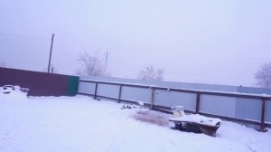 Покупки продуктов на пенсию Деревня морозы Сибирь