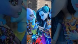 Уэнсдей в Академии Невермор: вампиры, сирены и… людоедка?! #monsterhigh  Wednesday & Enid Sinclair