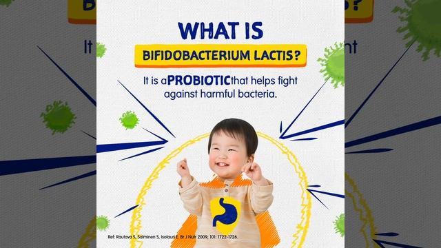 Bifidobacterium lactis - Helps maintain a Healthy Digestive System - 40s