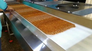 МЯГКИЙ ГРИЛЬЯЖ с изюмом! формовка и резка конфет на машине ФОРМ