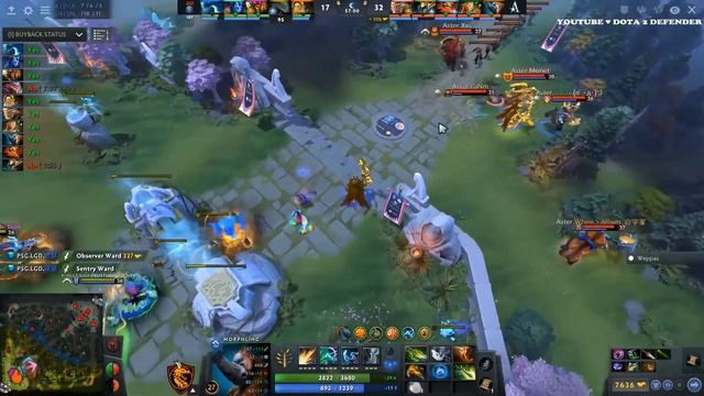 PSG LGD vs ASTER • Epic Rapier Drop Game  • DPC 2021 CN Winter League Dota 2 Highlights