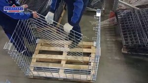 Паллетное ограждение сборка