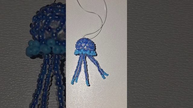 Медуза МК на канале #бисер #бисероплетение #crochet